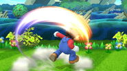 Mario's Up Smash Attack.