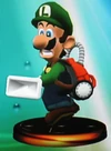 Vacuum Luigi trophy (SSBM)