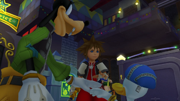 Sora in Kingdom Hearts