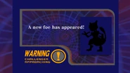 Mewtwo challenging the player in Super Smash Bros. Melee.