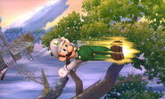 Luigi's back aerial.