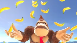 Donkey Kong's congratulatory picture