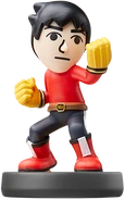 Mii Brawler amiibo figure.