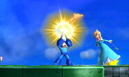 Mega Man's Up Smash Attack.