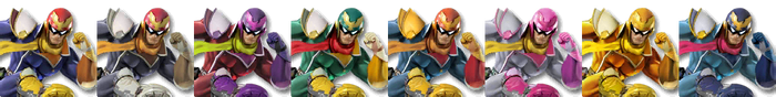 Captain Falcon Palette (SSB4)