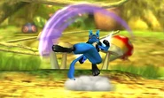 Lucario's up tilt.