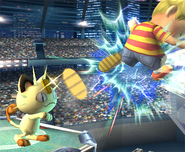 Meowth Brawl.png (260 KB) Meowth in Super Smash Bros. Brawl.