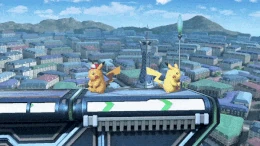 Pikachu Back Air SSBU