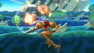 Samus's forward air attack.