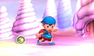 The first part of Ness' down smash.