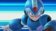 X appearing in Mega Man’s Final Smash