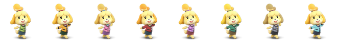 Isabelle Palette (SSBU)