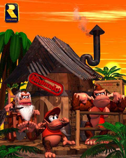 Cranky's Cabin Render (Donkey Kong Country)