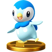 PiplupTrophyWiiU.png (137 KB) Piplup's Trophy in SSB4