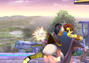 Captain Falcon's Side Smash Attack.