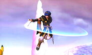 Marth's neutral air.