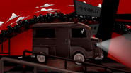 The Morganamobile as it appears on the stage