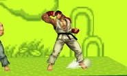 Ryu's light variation up tilt. It can block projectiles and trap opponents to rack up lots of damage.