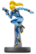 Zero Suit Samus amiibo figure