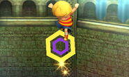 The final hit of Lucas' down aerial, can meteor opponents.