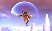 Marth's up aerial.