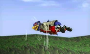 Falco's forward air attack.
