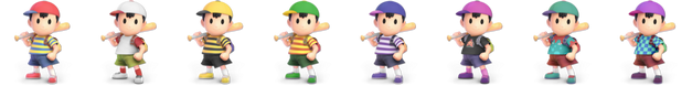 Ness Palette SSBU