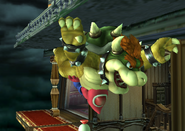 Bowser's Side Special Move, Flying Slam.