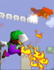 Luigi3.gif (7 KB) The Fire Jump Punch, as seen in Super Smash Bros.