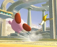 KirbySlipBanana.jpg (33 KB) Kirby slipping on a Banana Peel.