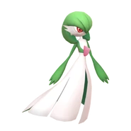 Gardevoir's artwork in Super Smash Bros. Ultimate.