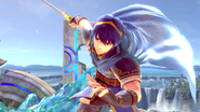 Marth on Battlefield.