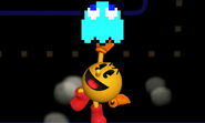 Pac-Man's Up Smash Attack.