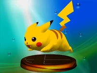 SSBM Trophy Pikachu (Adventure)