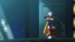 Zero in Mega Man X8