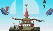 Peach's Castle 2.png (96 KB) Peach's Castle in Super Smash Bros in Training Mode.
