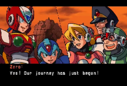 X and Zero ending in Mega Man X6