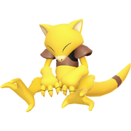 official artwork of Abra from Super Smash Bros. Ultimate