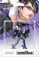 Bayonetta amiibo in the packaging