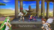 Pit's Smash Taunt on Palutena's Temple