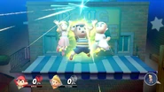 Ness PK Starstorm in SSBU.jpeg (235 KB) Ness, Paula and Poo when summoning PK Starstorm in Super Smash Bros. Ultimate.
