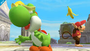 Yoshi's going bananas! ...you can kill me now...