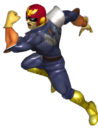 super smash bros melee captain falcon