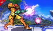 Screen-Samus.jpg (67 KB) Samus charging her shot in Super Smash Bros. for Nintendo 3DS.