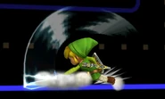 Toon Link's forward tilt.