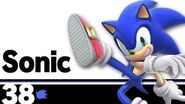38 Sonic – Super Smash Bros
