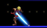 Shulk's down taunt.