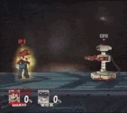 Mario Finale in Super Smash Bros. Brawl.