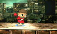 Villager's jab; one of the few jabs in the game to have no finisher or launching blow.