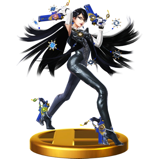 3DS - Super Smash Bros. for Nintendo 3DS - Bayonetta (Original) Trophy -  The Models Resource